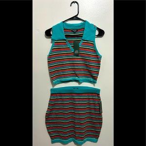 (Final Price) Matching top and skirt